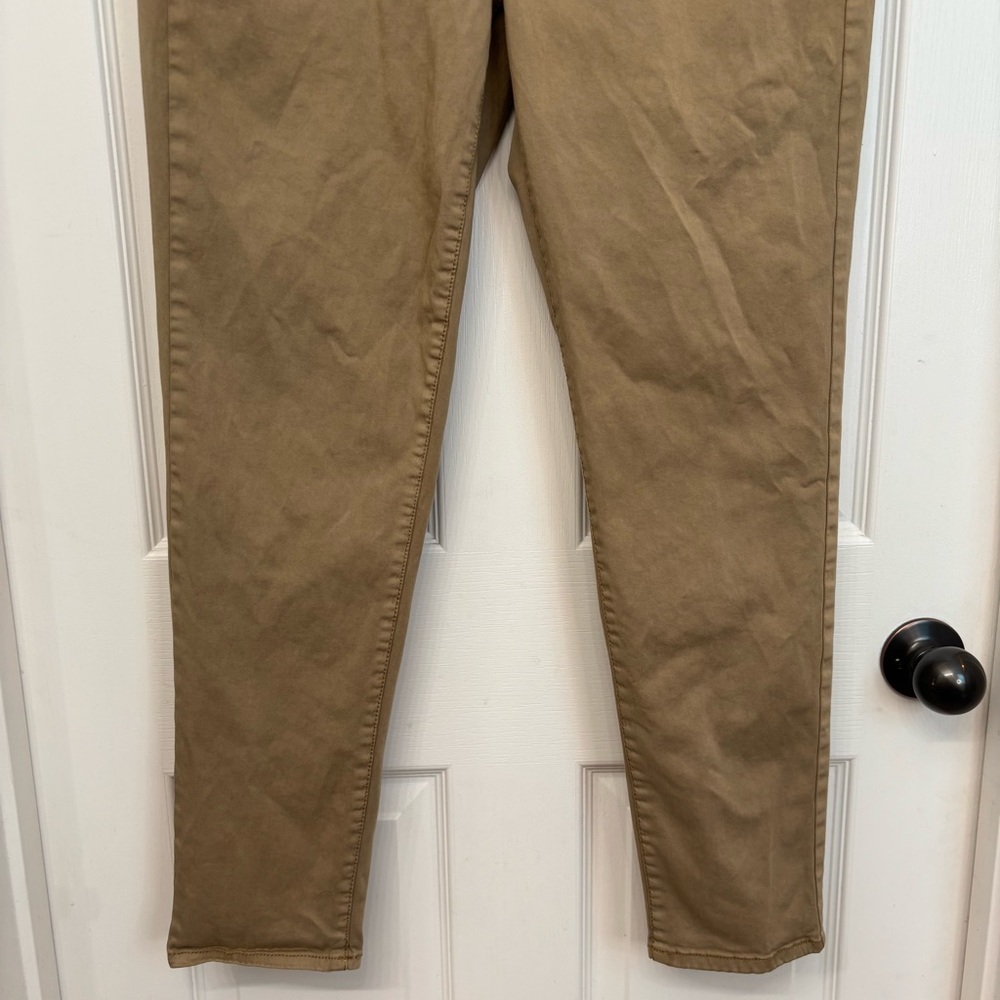 Khaki Stretch Jeggings | American Eagle 14 - Picture 4 of 10